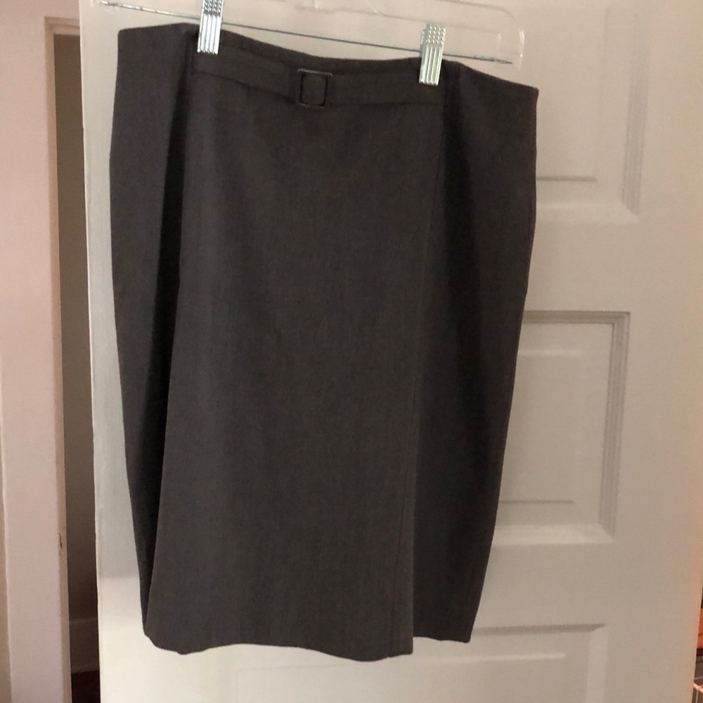 Rafaella Pencil Skirt with waist buckle design